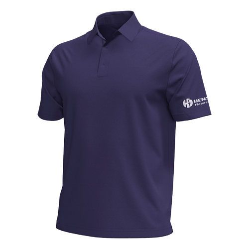 Under Armour Men's T2 Green Polo - PURPLE image thumbnail