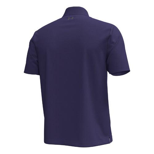 Under Armour Men's T2 Green Polo - PURPLE image thumbnail