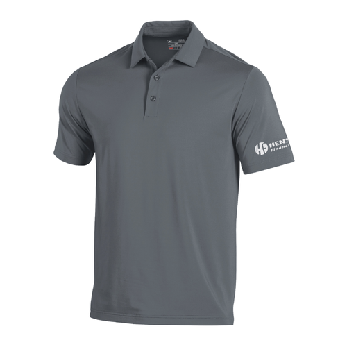 Under Armour Men's T2 Green Polo - PITCH GREY image thumbnail