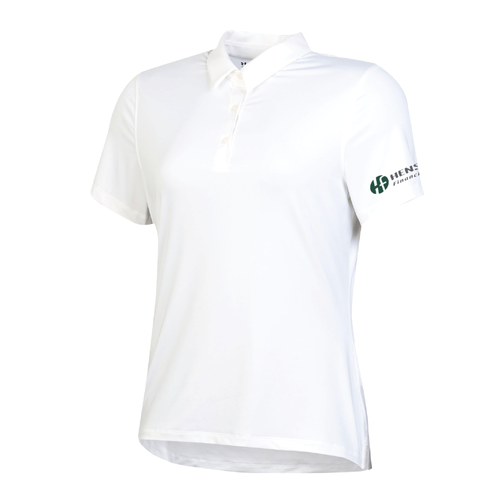 Under Armour Women's T2 Green Polo - WHITE image thumbnail