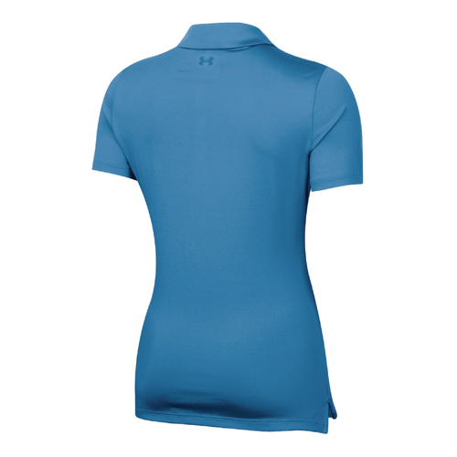 Under Armour Women's T2 Green Polo - CAROLINA BLUE image thumbnail