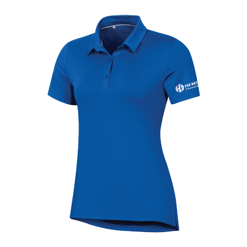 Under Armour Women's T2 Green Polo - ROYAL image thumbnail