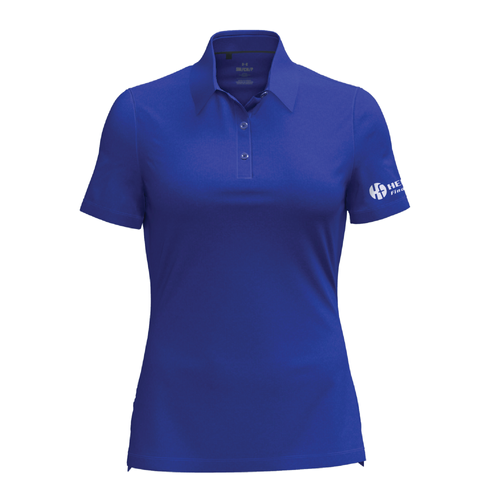Under Armour Women's T2 Green Polo - ELECTRIC PURPLE image thumbnail
