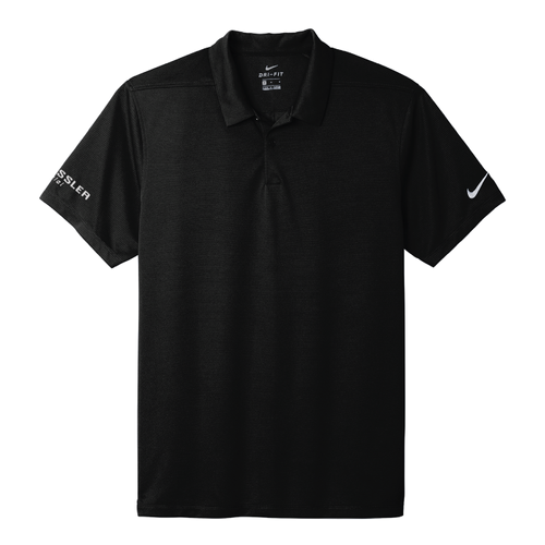 Nike Men's Dry Essential Solid Polo - BLACK image thumbnail