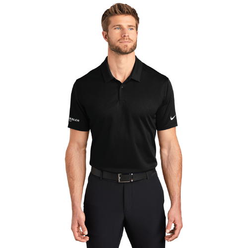 Nike Men's Dry Essential Solid Polo - BLACK image thumbnail
