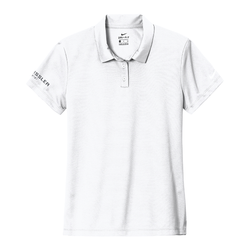 Nike Women's Dry Essential Solid Polo - WHITE image thumbnail