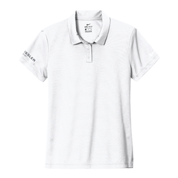 Image of Nike Women's Dry Essential Solid Polo - WHITE