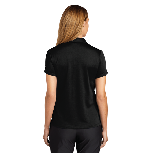 Nike Women's Dry Essential Solid Polo - BLACK image thumbnail