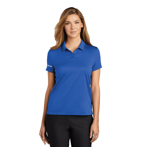 Nike Women's Dry Essential Solid Polo - GAME ROYAL image thumbnail