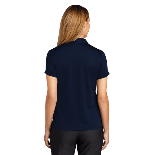 Nike Women's Dry Essential Solid Polo - MIDNIGHT NAVY image thumbnail