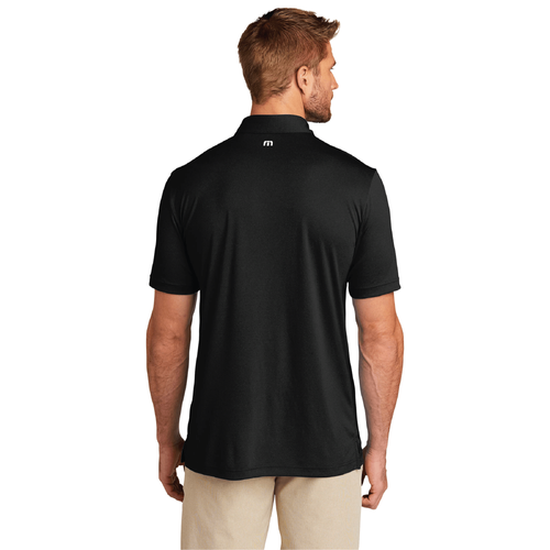 Travis Mathew Men's Coto Performance Polo - BLACK image thumbnail