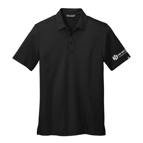 Travis Mathew Men's Coto Performance Polo - BLACK image thumbnail