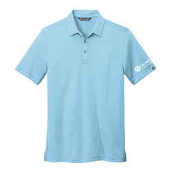 Image of Travis Mathew Men's Coto Performance Polo - BRILLIANT BLUE HEATHER