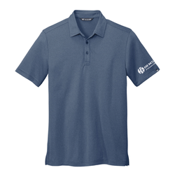 Image of Travis Mathew Men's Coto Performance Polo - VINTAGE INDIGO/BLACK