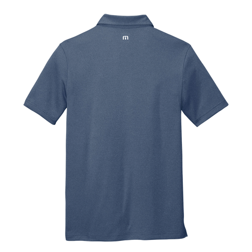 Travis Mathew Men's Coto Performance Polo - VINTAGE INDIGO/BLACK image thumbnail