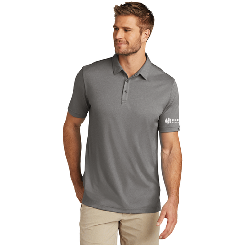 Travis Mathew Men's Coto Performance Polo - QUIET SHADE GREY HEATHER image thumbnail