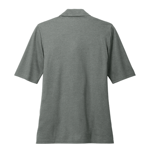 Travis Mathew Women's Sunsetters Polo - BLACK HEATHER image thumbnail