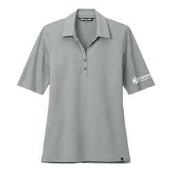 Image of Travis Mathew Women's Sunsetters Polo - GREY HEATHER