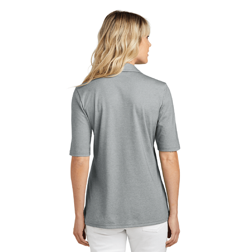 Travis Mathew Women's Sunsetters Polo - GREY HEATHER image thumbnail