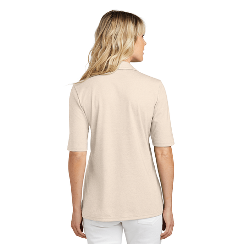 Travis Mathew Women's Sunsetters Polo - NATURAL HEATHER image thumbnail