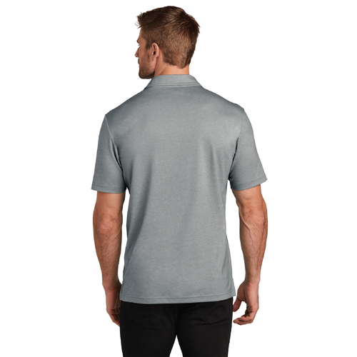 Travis Mathew Men's Sunsetters Pocket Polo - GREY HEATHER image thumbnail