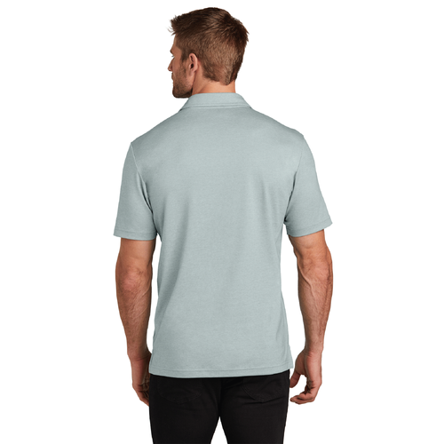 Travis Mathew Men's Sunsetters Pocket Polo - BALSAM GREEN HEATHER image thumbnail