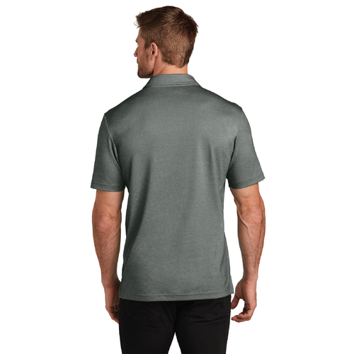 Travis Mathew Men's Sunsetters Pocket Polo - BLACK HEATHER image thumbnail
