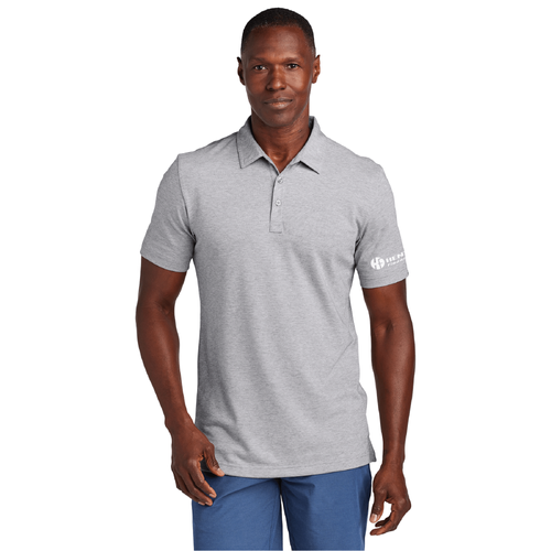 Travis Mathew Men's Sunnyvale Polo - LIGHT GREY HEATHER image thumbnail