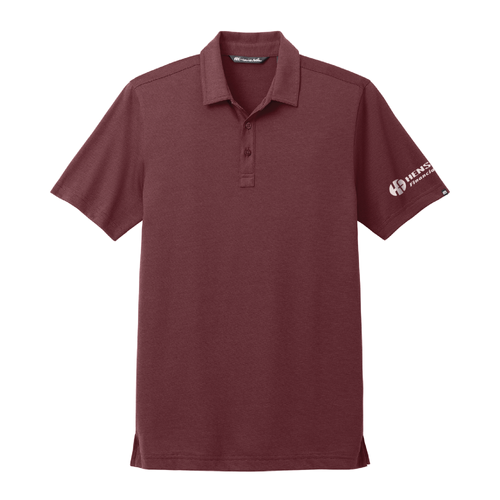 Travis Mathew Men's Sunnyvale Polo - OXBLOOD HEATHER image thumbnail
