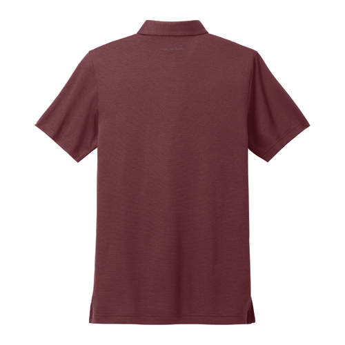 Travis Mathew Men's Sunnyvale Polo - OXBLOOD HEATHER image thumbnail