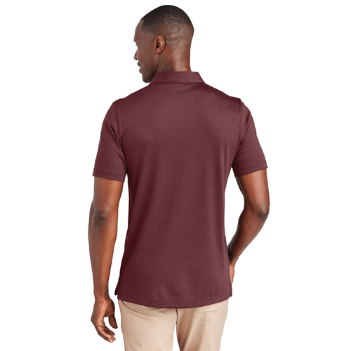 Travis Mathew Men's Sunnyvale Polo - OXBLOOD HEATHER image thumbnail