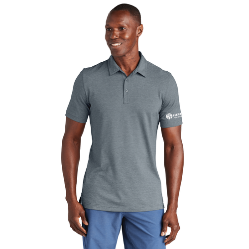 Travis Mathew Men's Sunnyvale Polo - BLUE NIGHTS HEATHER image thumbnail