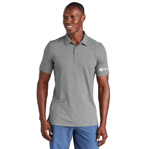 Travis Mathew Men's Sunnyvale Polo - DARK GREY HEATHER image thumbnail