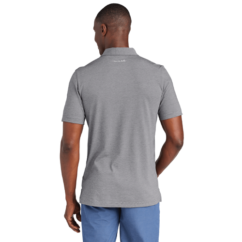 Travis Mathew Men's Sunnyvale Polo - DARK GREY HEATHER image thumbnail