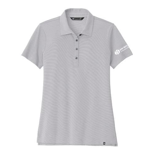 Travis Mathew Women's Sunnyvale Polo - LIGHT GREY HEATHER image thumbnail