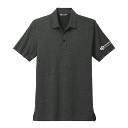 Image of Travis Mathew Men's Sunnyvale Polo - BLACK HEATHER