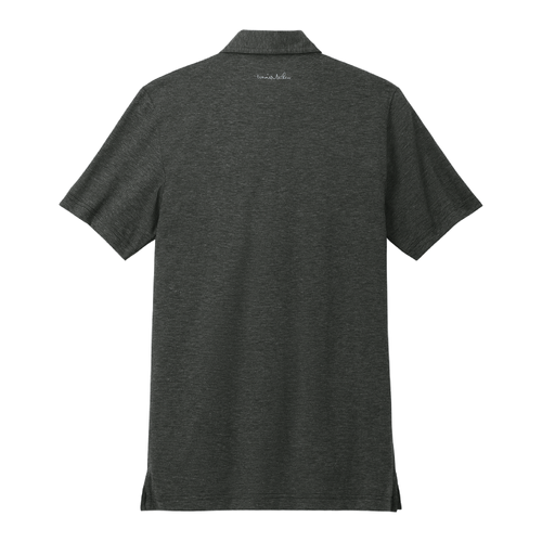 Travis Mathew Men's Sunnyvale Polo - BLACK HEATHER image thumbnail