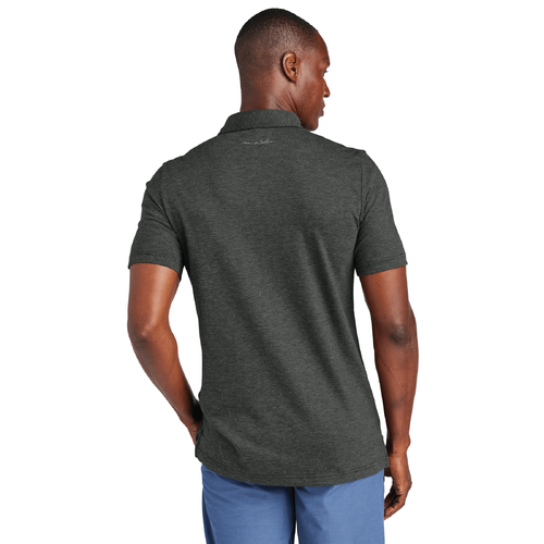 Travis Mathew Men's Sunnyvale Polo - BLACK HEATHER image thumbnail
