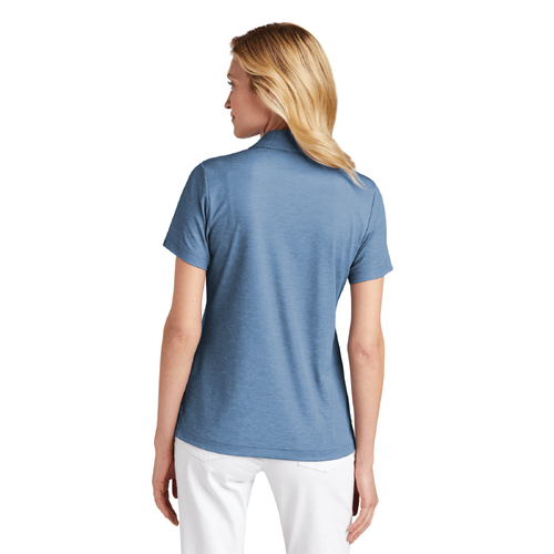 Travis Mathew Women's Oceanside Heather Polo - CLASSIC BLUE HEATHER image thumbnail