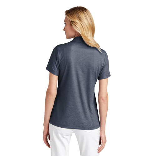 Travis Mathew Women's Oceanside Heather Polo - BLUE NIGHTS HEATHER image thumbnail