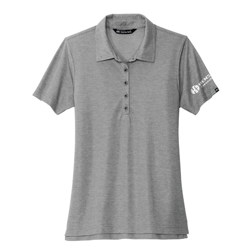 Travis Mathew Women's Oceanside Heather Polo - QUIET SHADE HEATHER image thumbnail