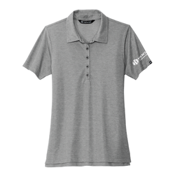 Image of Travis Mathew Women's Oceanside Heather Polo - QUIET SHADE HEATHER