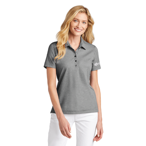 Travis Mathew Women's Oceanside Heather Polo - QUIET SHADE HEATHER image thumbnail