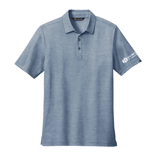 Travis Mathew Men's Oceanside Heather Polo - BLUE NIGHTS HEATHER image thumbnail