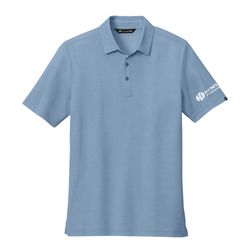 Image of Travis Mathew Men's Oceanside Heather Polo - CLASSIC BLUE HEATHER