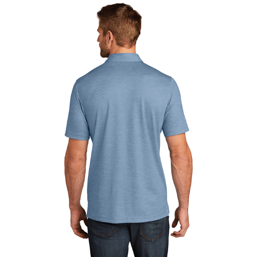 Travis Mathew Men's Oceanside Heather Polo - CLASSIC BLUE HEATHER image thumbnail