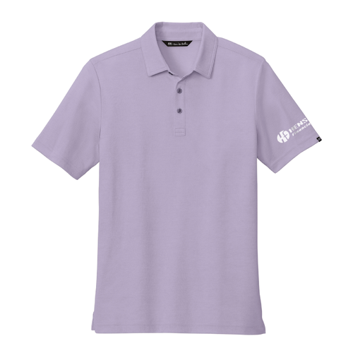 Travis Mathew Men's Oceanside Heather Polo - PURPLE SAGE HEATHER image thumbnail