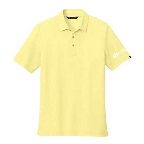 Travis Mathew Men's Oceanside Heather Polo - PALE BANANA HEATHER image thumbnail