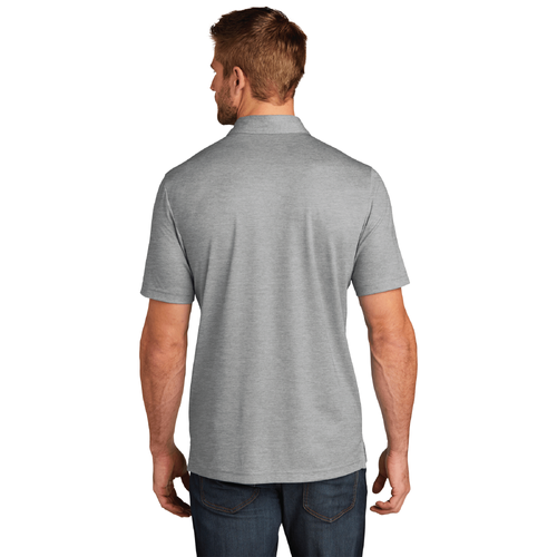 Travis Mathew Men's Oceanside Heather Polo - QUIET SHADE HEATHER image thumbnail