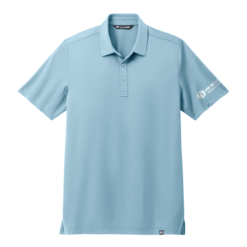 Travis Mathew Men's Cabana Solid Polo - LIGHT DENUM BLUE image thumbnail